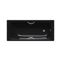 Kaldewei Cayono Star obdĺžniková vaňa 180x80 cm smaltovaná oceľ ľavá aj pravá black 275734013701