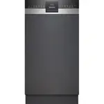 Vstavaná umývačka riadu Siemens 45 cm Brúsená oceľ SR55ZS10ME