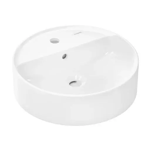 Hansgrohe Xuniva S umývadlo na dosku 45x45 cm otvor pre batériu uprostred 60169450