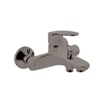 Vaňová batéria RAV SLEZÁK Amur bez sprchového setu 150 mm metal grey kartáčovaná AM754.5MGK