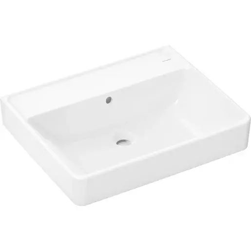Hansgrohe Xanuia Q umývadlo 60x48 cm bez otvoru pre batériu, s prepadom 60240450