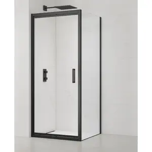 Sprchový kút obdĺžnik 100x80 cm SAT TEX SATTEXC100S80C