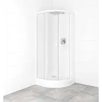 Set sprchovacieho kúta a vaničky, štvrťkruh 80x80 cm Multi Basic SIKOBKMUS80CH0