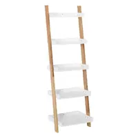 Set poličky a nosníkov Naturel Home biela/orech mat 53,5x170x40 cm HOMEP5B