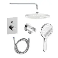 Sprchový systém SAT Evolution vrátane podomietkového telesa chróm SATBSETEVO1