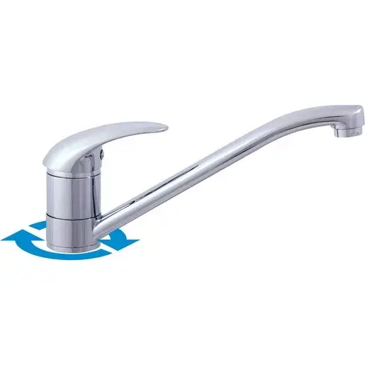 Drezová batéria RAV Slezák s otočným ramienkom chróm D405.0