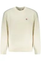 CALVIN KLEIN MEN'S ZIP-UP SWEATSHIRT WHITE