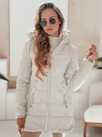 Dámska zimná bunda s kapucňou