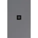 Sprchová vanička obdĺžniková Polysan Flexia 130x80 cm liaty mramor šedá 72899.31