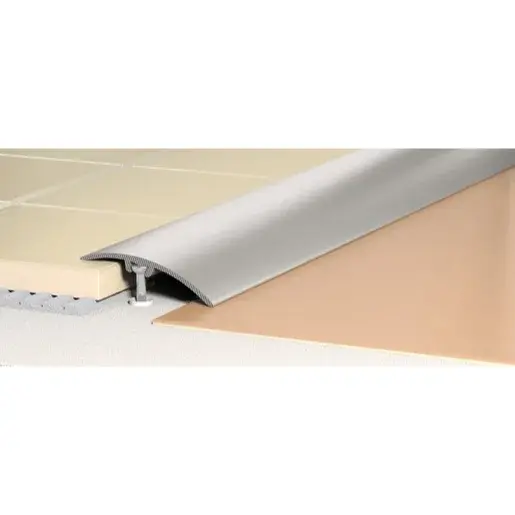 Lišta prechodová Havos chróm, hliník elox, dĺžka 90 cm, LP3ALE90