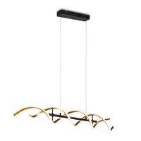 Trio Sequence led závesné osvetlenie zlatá 341810208 TR341810208