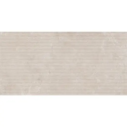 Obklad Ragno Travertino bianco canneto 3D cross cut 60x120 cm reliéfna RCC2