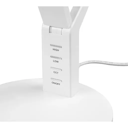 LED stolová lampa Trio Ava biela 523090131