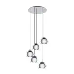 Závesné osvetlenie Eglo ROCAMAR 1 chróm 98596