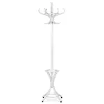 Vešiak Autronic 54 cm biely masív F-2059 WT