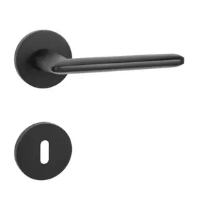 Kľučka Naturel dozický (WK) čierna matná ELIPTICARS6BS