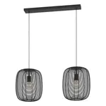 Závesné osvetlenie Eglo RINROE čierna 43966