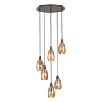 Závesné osvetlenie Eglo SIRACUSA hnedá 39508