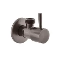 Rohový ventil RAV Slezák 1/2 „x3/8“ s filtrom kovový sivý kartáčovaný RV0238MGK