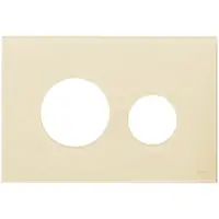 Tece Loop kryt ovládacieho tlačidla sklo slonovinová 9240680 9.240.680