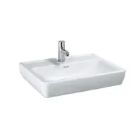 Laufen Laufen Pro umývadlo 55x48 cm s otvorom uprostred h8189510001041 1895.1.000.104.1