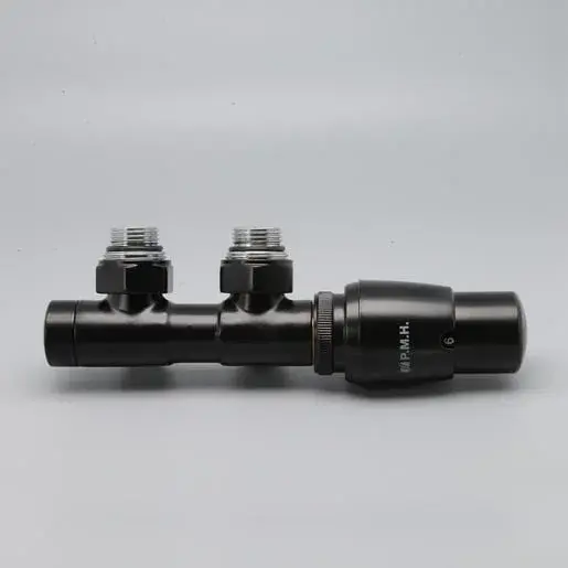 Termostatický ventil P.M.H. kov černá TERMRBEK