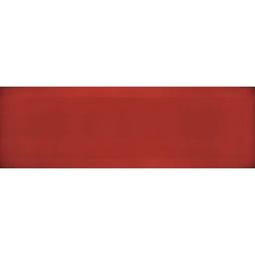 Obklad Ribesalbes Chic Colors rojo bisiel 10x30 cm lesk CHICC1404