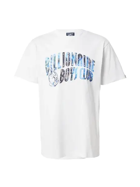 Billionaire Boys Club Tričko  nebesky modrá / hnedá / trávovo zelená / biela