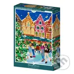 Puzzle Vianočný trh v Bruggách - puzzle z kategorie 500 - 1000 dílků