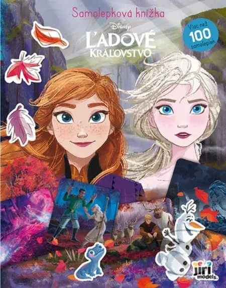 Samolepková knižka Ľadové kráľovstvo - kniha z kategorie Samolepky