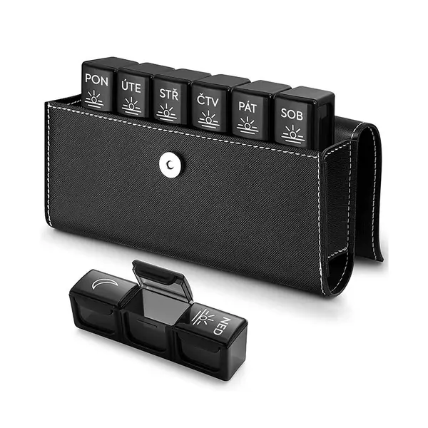 SimplyMed Dávkovač léků týdenní YHL044 Pill Wallet 1 ks