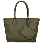 Dámska kabelka cez rameno tmavo zelená - Paolo bags Iljana