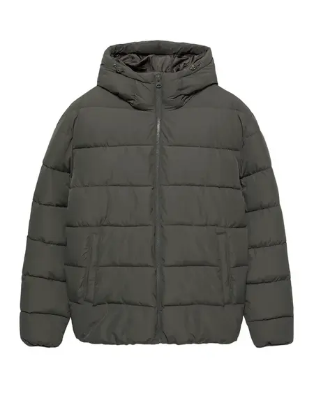 Pull&Bear Prechodná bunda  tmavosivá