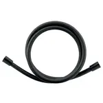 Novaservis Sprchová hadica NOVAFLEX/150,5 plastová, antitwist, čierna, 150 cm