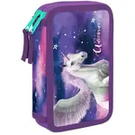 Oxybag PEGAS Školský peračník, fialová, veľkosť