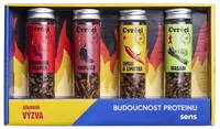 SENS Páliví křupaví & pražení cvrčci - Dárkový set 4 chutí 4 x 20 g