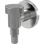 Alcadrain Sifón pračkový vonkajší chróm