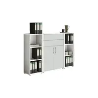 MID.YOU SKŘÍŇ NA ŠANONY, bílá, 172,6/113,6/33 cm