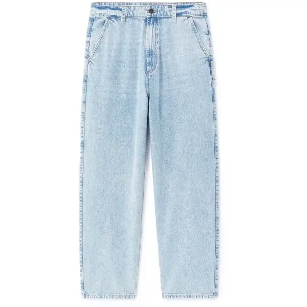 CELIO LOSKATER Pánské džínové kalhoty, světle modrá, velikost