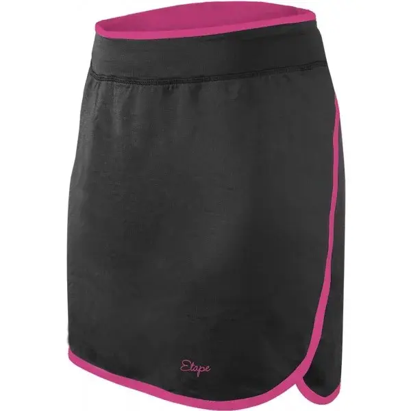 Etape SKIRT II W Dámská cyklistická sukně, černá, velikost XXL