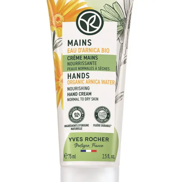 Yves Rocher Vyživující krém na ruce s bio arnikou 75 ml