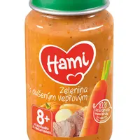 Hami Zelenina s dušeným vepřovým 8m+ 200 g