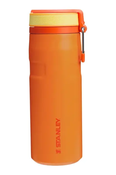 Termohrnek Stanley The IceFlow™ Bottle Twist Flip 0,47 l oranžová barva