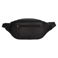 Kožená ledvinka The Chesterfield Brand Brana - černá