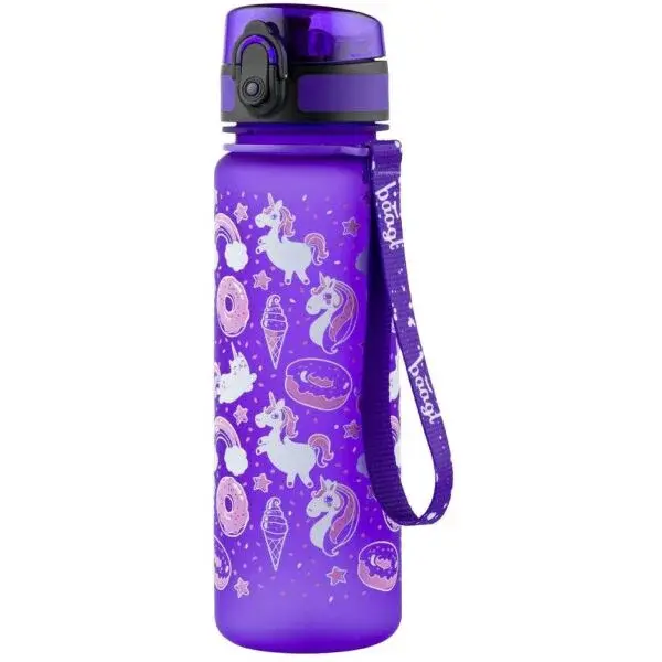 BAAGL JEDNOROŽEC 500 ML Fľaša, fialová, veľkosť 500 ML