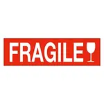 Výstražné etikety, 165x55mm, FRAGILE