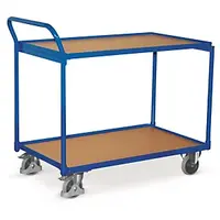 2 x Přepravní policový vozík 1125x624x980mm, vertikální rukojeť