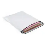 250 x Bílá plastová obálka RAJA se samolepícím proužkem 480x320 mm