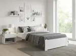 Postel IKAROS 90 x 200 cm, bílá Rošt: S laťkovým roštem, Matrace: Matrace Coco Maxi 20 cm