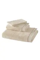 Sada ručník, osuška a mycí žínka AURA, 3 ks Béžová Sada (ručník 55x100 cm, osuška 92x150 cm, mycí žínka 16x22 cm)